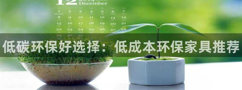 杏耀官网登陆：低碳环保好选择：低成本环保家具推荐